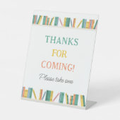 本テーマストーリーブックお気に入り来いただきありがとうございます 台座サイン (正面)