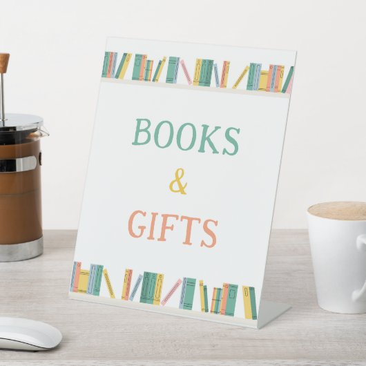 本テーマストーリーブックブックとギフトサイン 台座サイン (インサイチュ)