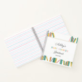 本テーマストーリーブックベビーシャワー招待帳 ノートブック (内部)