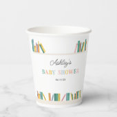 本テーマストーリーブックベビーシャワー 紙コップ (裏面)