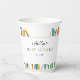 本テーマストーリーブックベビーシャワー 紙コップ
