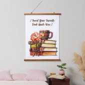 本パーソナライズされたと茶白 吊り下げ型タペストリー (寝室)