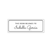 本パーソナライズされたは脚本にモダン属す セルフインキングスタンプ (デザイン)