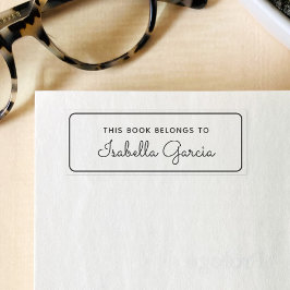 本パーソナライズされたは脚本にモダン属す セルフインキングスタンプ