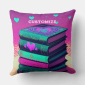 本パーソナライズされたを愛するために クッション (裏面)