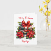 本パーソナライズされたメリー集 カード (黄色い花)