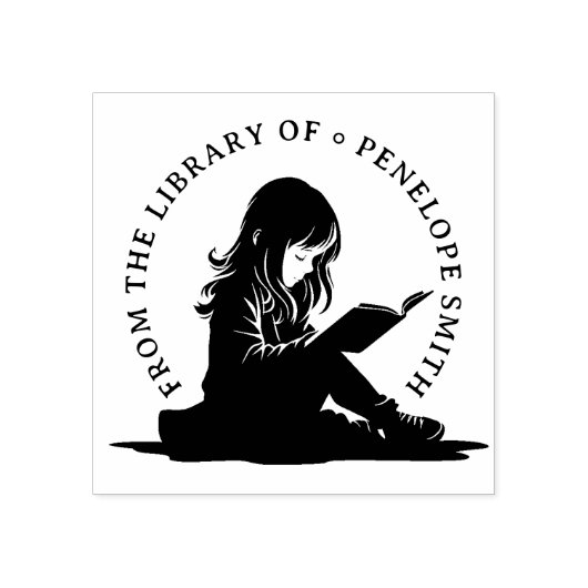 本パーソナライズされた印子供へ ラバースタンプ (インプリント)