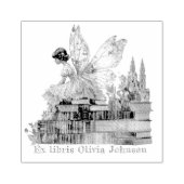 本パーソナライズされた好き向けブックオーナースタンプ ラバースタンプ (インプリント)