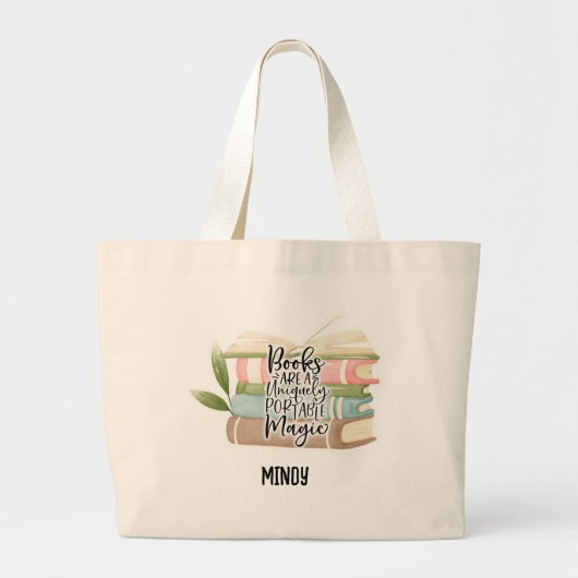 本パーソナライズされた好 ラージトートバッグ (正面)