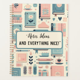 本パーソナライズされた植物学校 プランナー手帳