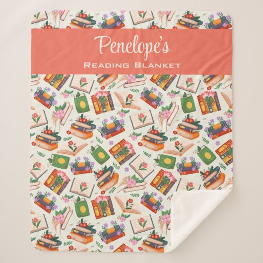 本パーソナライズされた読の シェルパブランケット (正面)