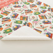 本パーソナライズされた読の シェルパブランケット (3/4)