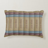 本フェイク棚図書資料室 アクセントクッション (裏面)