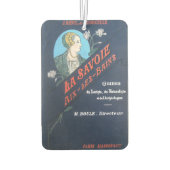 本フランスの車フレッシュナー カーエアーフレッシュナー (裏面)