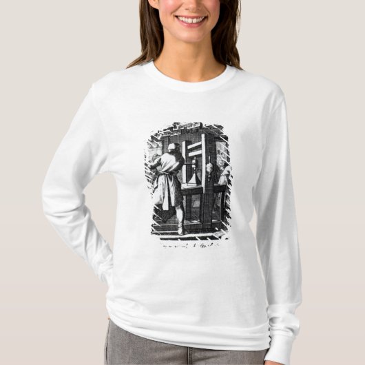 本プリンター Tシャツ (正面)