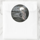 本プレートウィッカ信者フクロウ ラウンドシール (バッグ)