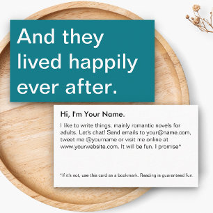 本プロモーション作家作家小説家 名刺