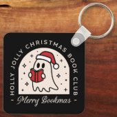 本メリーマス本好きクリスマス キーホルダー (裏面)