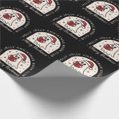 本メリー集の本好きおもしろい ラッピングペーパー (角)