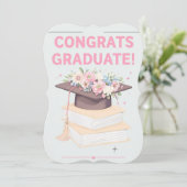 本モダン及びフローラキャップ卒業カード (スタンド正面)