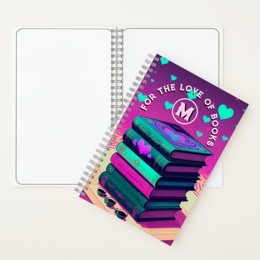 本モノグラムのを愛するために ノートブック (内側)