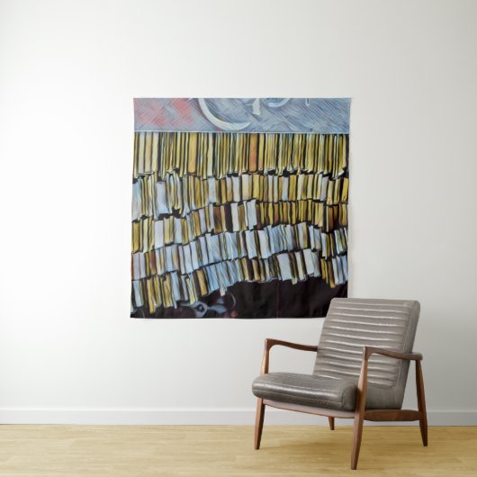 本ユニーク好きの贈り物 タペストリー (インサイチュ(横))