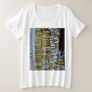 本ユニーク好きの贈り物 プラスサイズTシャツ