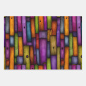 本予測できな針の装飾紙セット ラッピングペーパーシート (正面3)