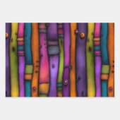 本予測できな針の装飾紙セット ラッピングペーパーシート (正面2)