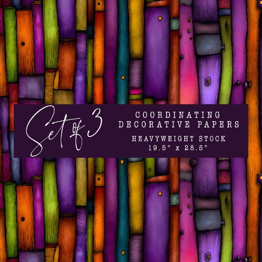 本予測できな針の装飾紙セット ラッピングペーパーシート