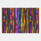 本予測できな針の装飾紙セット ラッピングペーパーシート (正面3)