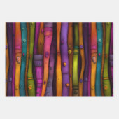 本予測できな針の装飾紙セット ラッピングペーパーシート (正面2)