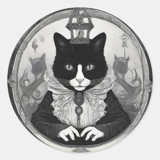 本人ゴシック子猫 ラウンドシール