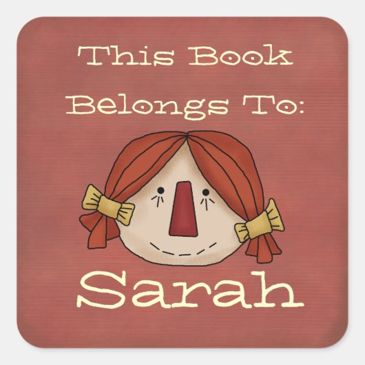 本初期のプレート スクエアシール (正面)