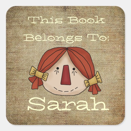 本初期のプレート スクエアシール (正面)