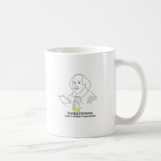 本及び醸造物のロゴ コーヒーマグカップ