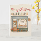 本場のクリスマスお菓子専門店 手作りのカードが新鮮 カード (黄色い花)