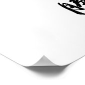 本多忠勝東書道 ポスター (角)