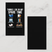 本好おもしろいきのユーモア読書家 名刺 (正面/裏面)