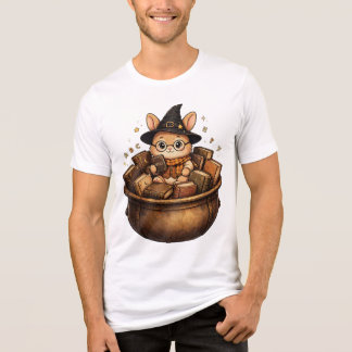 本好きうさぎ司書ウィッチ トライブレンドTシャツ
