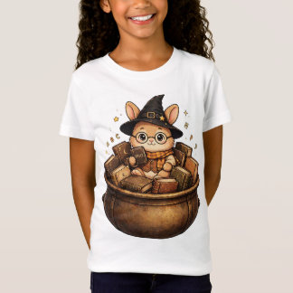 本好きうさぎ司書ウィッチ Tシャツ