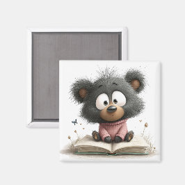 本好きくまのマグネット マグネット