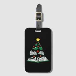 本好きなクリスマスツリーⅢ ラゲッジタグ