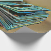 本好きな人のアート作品 ラッピングペーパー (角)