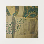 本好きな人へのプレゼント タペストリー (正面(横))