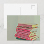 本好きな人への素敵なプレゼント ポストカード (正面/裏面)