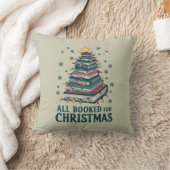 本好きな司書へのクリスマスギフト クッション (ブランケット)