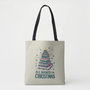 本好きな図書館司書へのクリスマスプレゼント トートバッグ