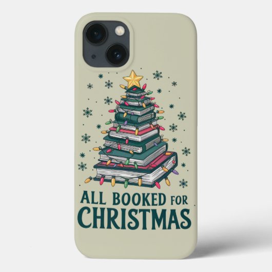 本好きな図書館司書へのクリスマスプレゼント Case-Mate iPhoneケース (裏面)