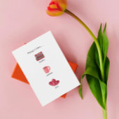 本好きな恋人の記念日カード シーズンカード